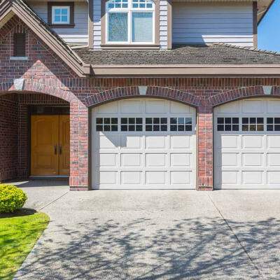 The second picture of the garage doors